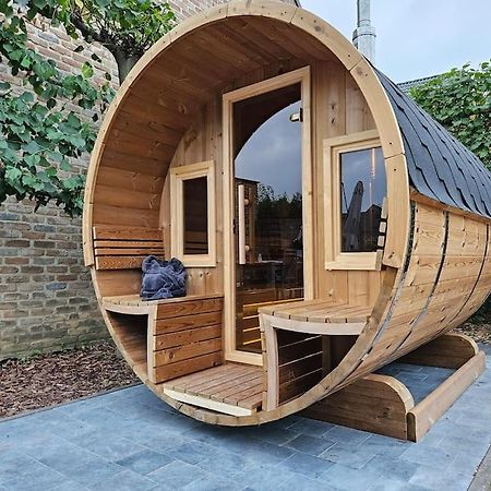 Camper Met Sauna En Zwembad In De Rand Van De Vlaamse Ardennen Hotel Haaltert Kültér fotó